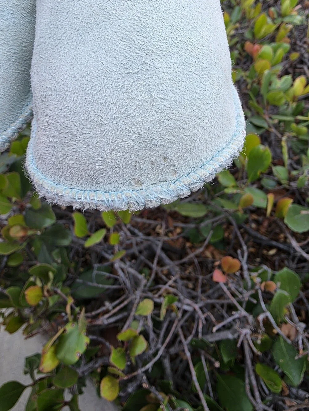 UGG Kids Mint Green Shearling Booties